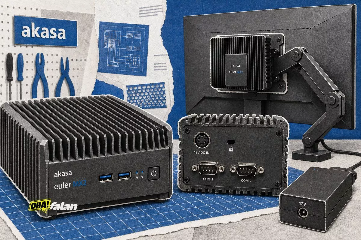 Akasa Euler MX2: Mini-ITX için fansız kasa