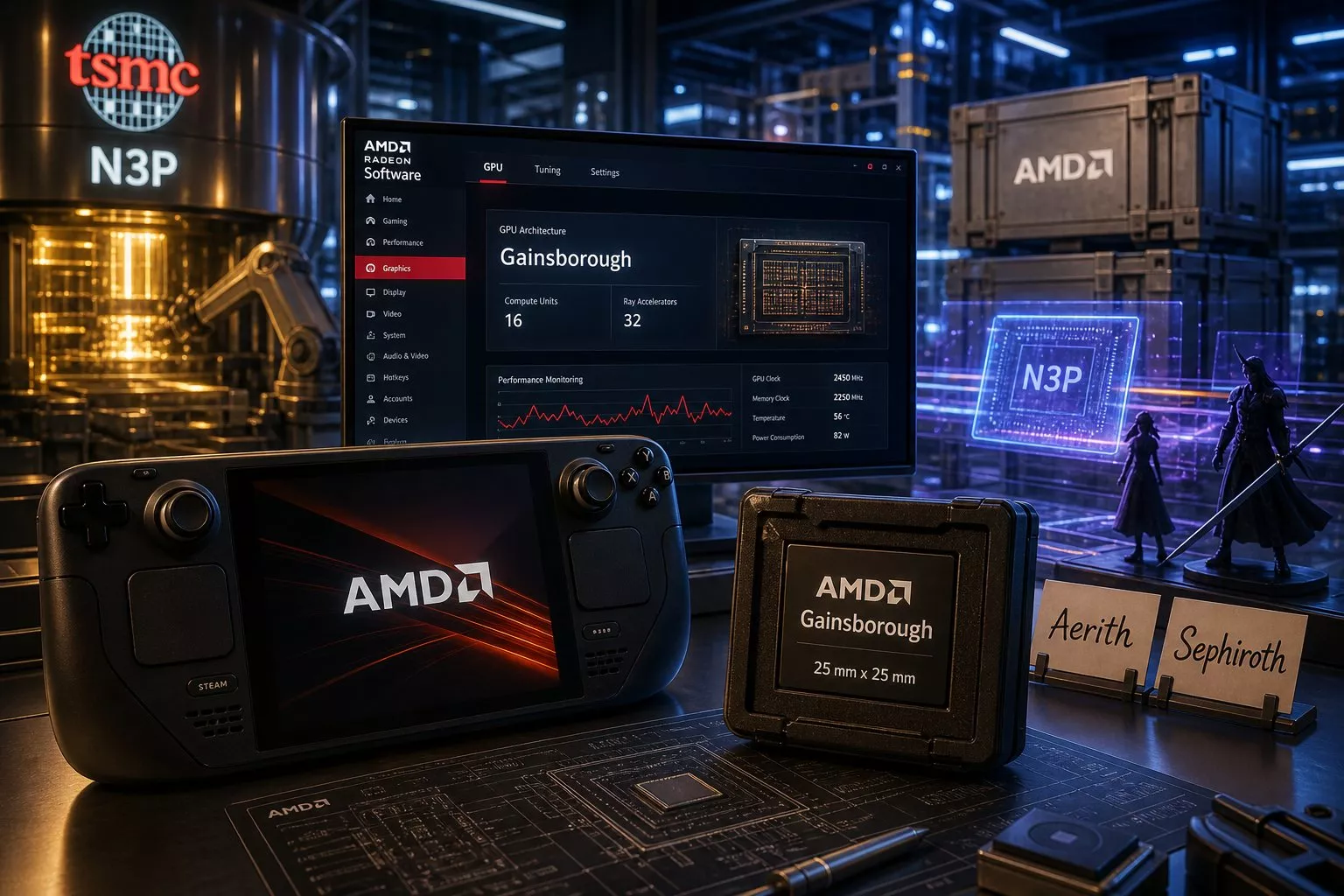 AMD Gainsborough çipi Steam Deck 2 için gündemde