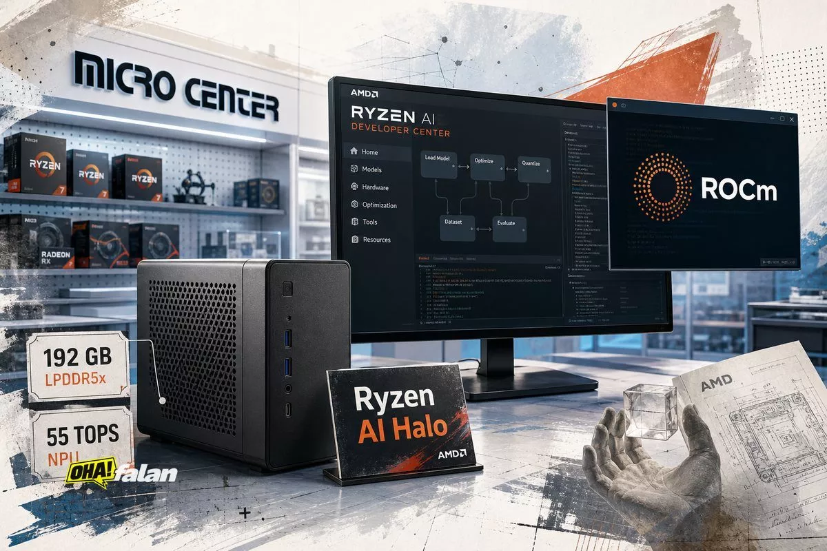 AMD, Ryzen AI Halo geliştirici platformunu tanıttı