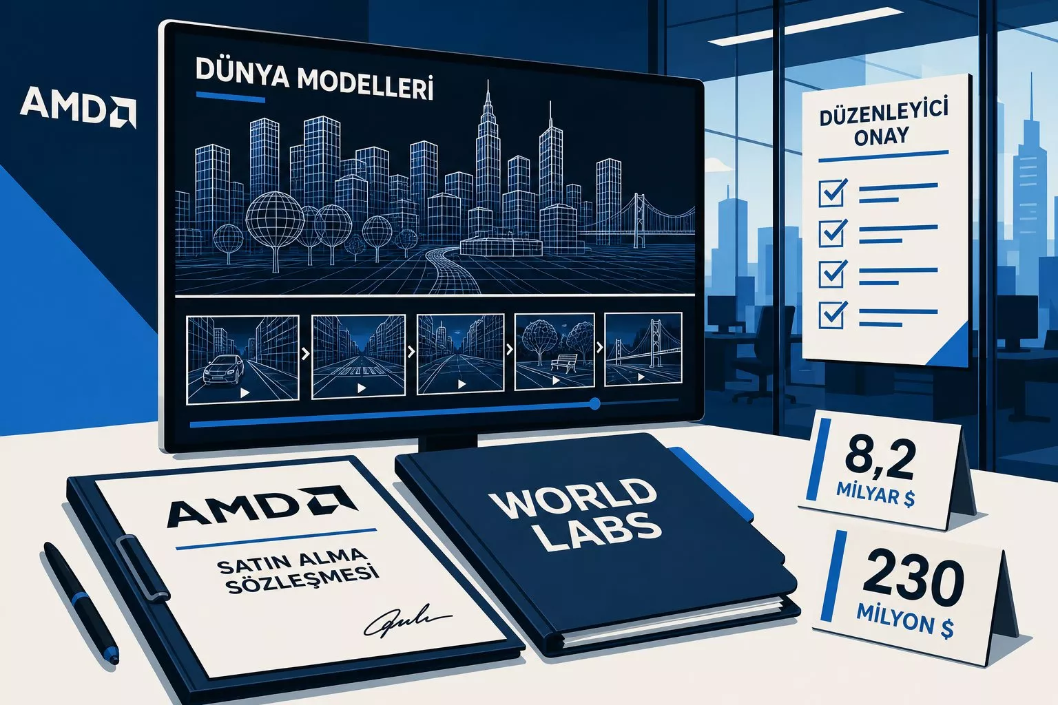 AMD, World Labs’i 8,2 milyar dolara satın alacak