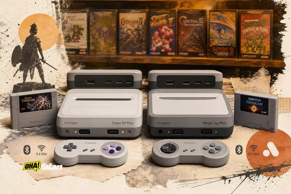 Analogue, Super Nt Plus ve Mega Sg Plus’ı 219,99 dolara duyurdu