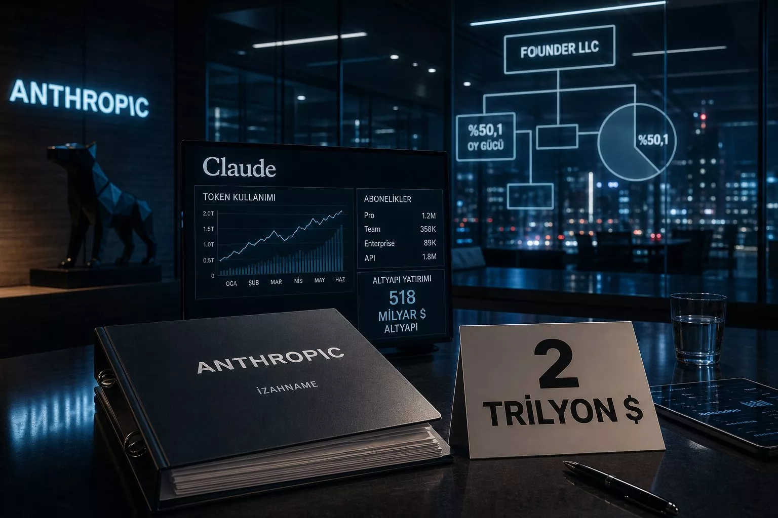 Anthropic, 2 trilyon dolar değerlemeyle halka arz hedefliyor