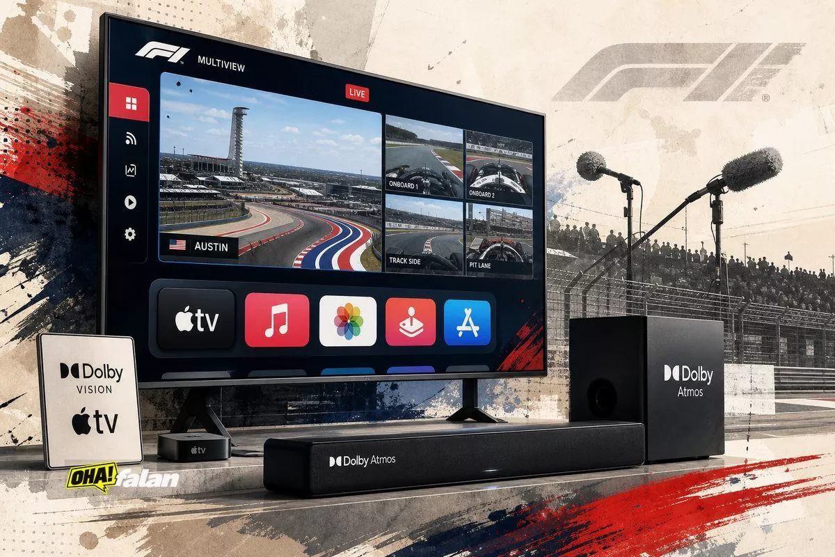 Apple TV, Formula 1 canlı yayınlarına Dolby Atmos ekliyor