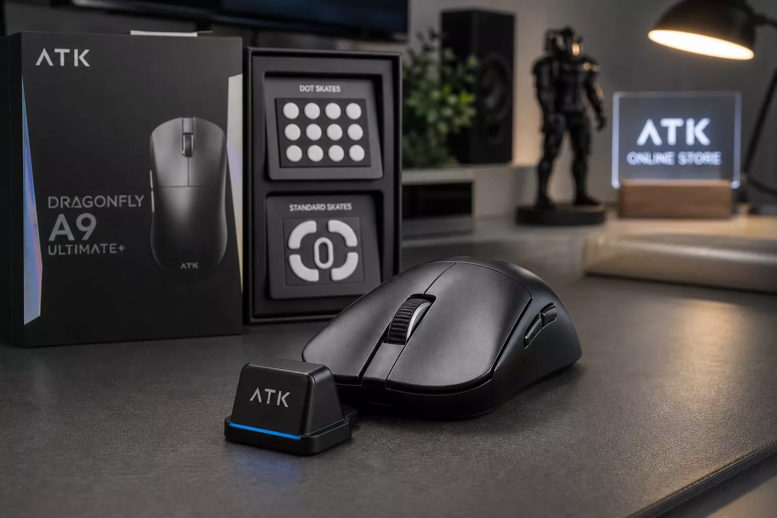 ATK, Dragonfly A9 Ultimate+ kablosuz oyuncu faresini piyasaya sürdü