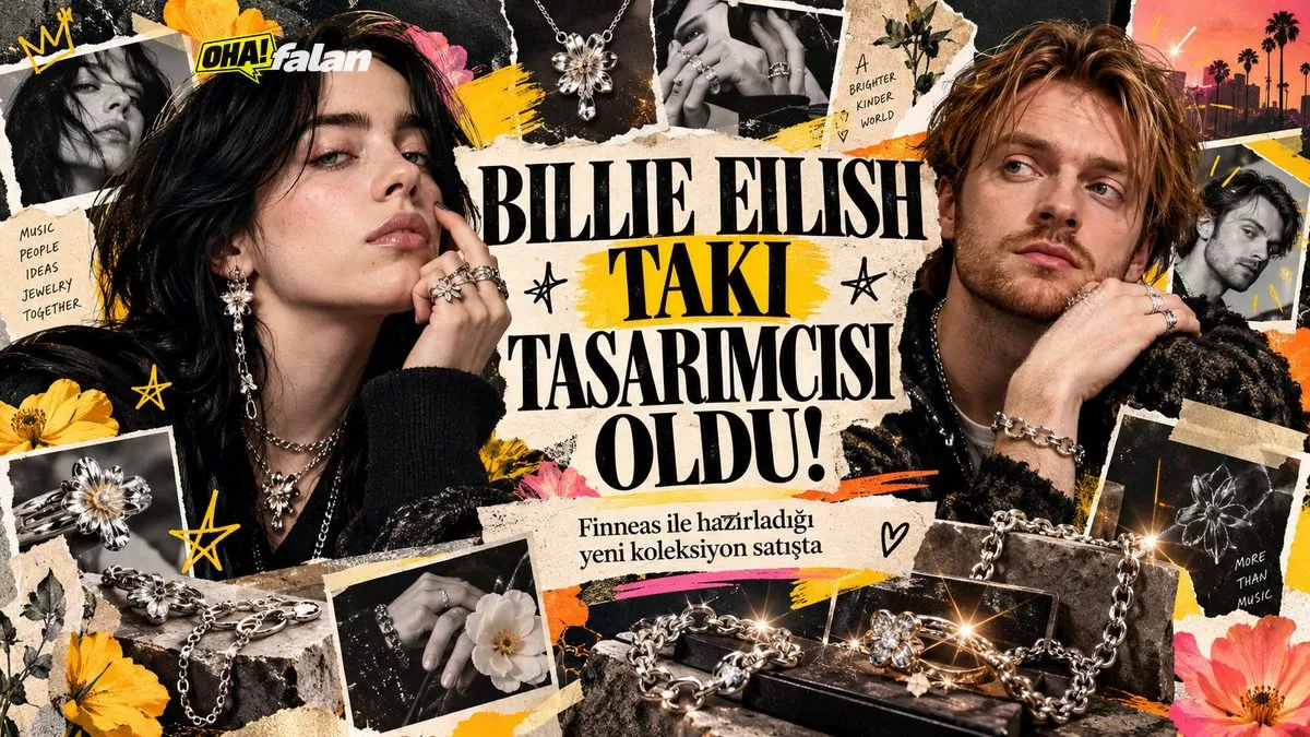 Koyu renkli kadife bir zemin üzerinde çiçek motifli gümüş yüzükler, laboratuvarda üretilmiş elmaslarla süslenmiş kolyeler ve kalın zincir bilekliklerden oluşan lüks mücevher koleksiyonu. Sinematik aydınlatma ve canlı mor tonlar.