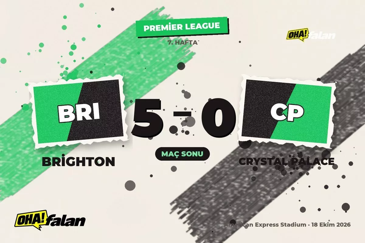 Brighton, Palace karşısında 10 dakikada fişi çekti