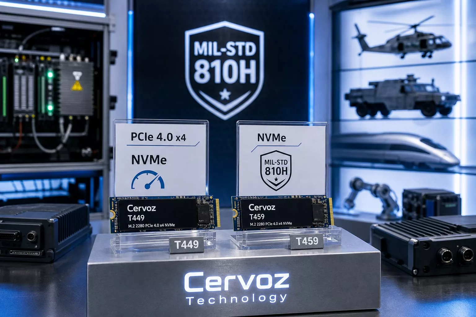 Cervoz, T449 ve T459 M.2 NVMe SSD serisini duyurdu