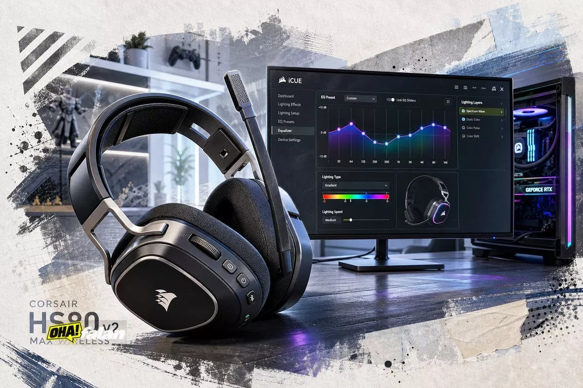 Corsair HS80 v2 MAX Wireless 8 Ekim 2026’da satışa çıkıyor
