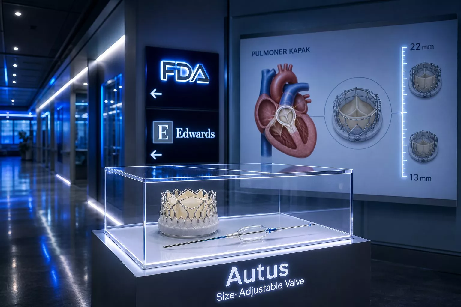 FDA, çocuklarla birlikte büyüyebilen yapay pulmoner kapağı onayladı