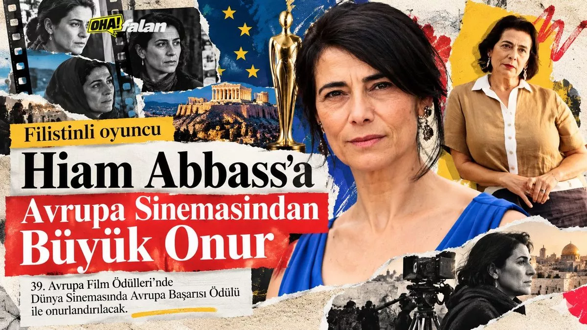 Kırmızı halı ve altın tonlarında sahne ışıklarıyla hazırlanmış görkemli bir Avrupa sinema ödül töreni, ön planda zarif bir ödül heykelciği ve arka planda sinema perdesi.