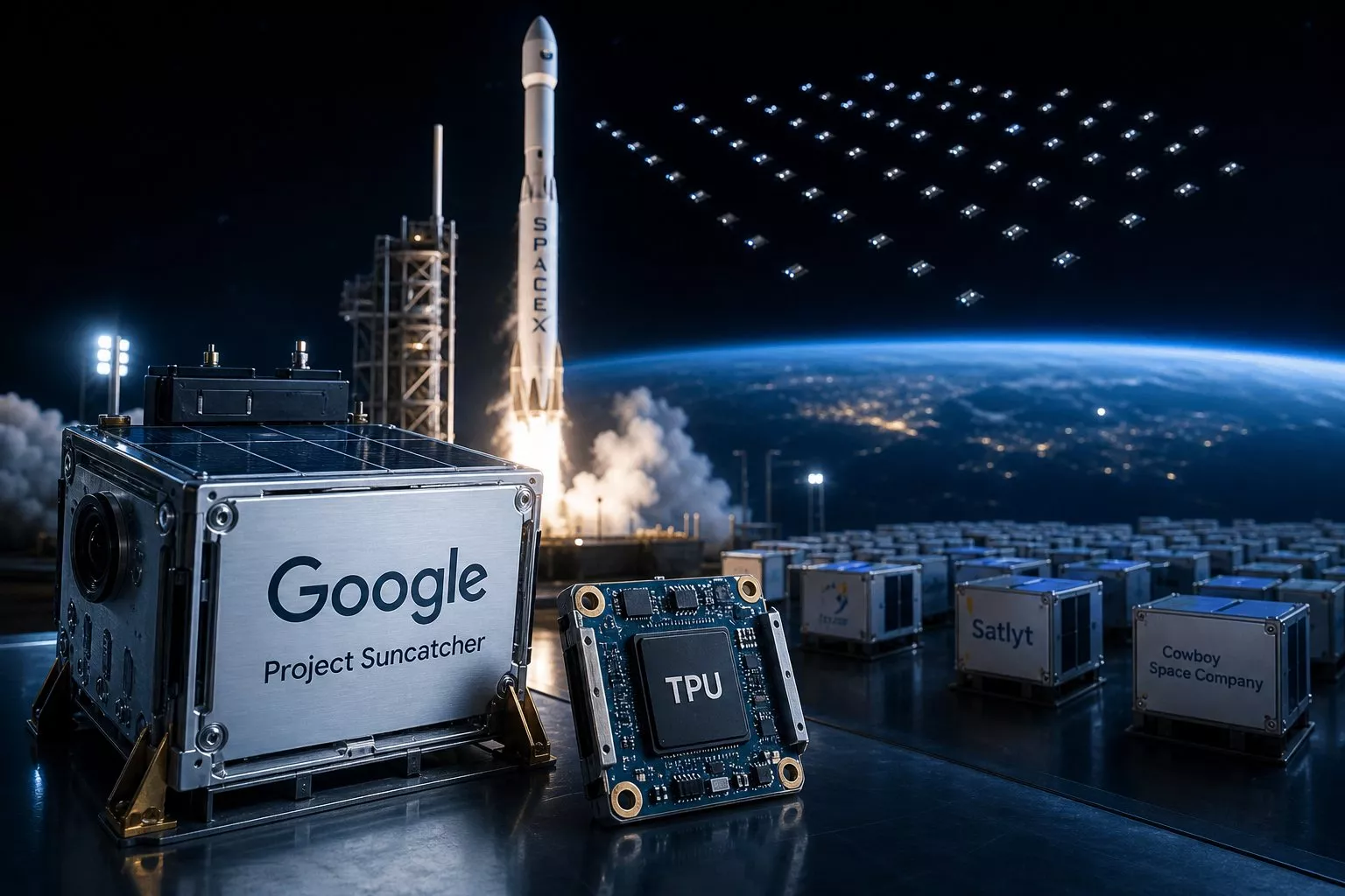Google: Yörüngesel veri merkezleri için 1.800 Starship fırlatması gerekebilir