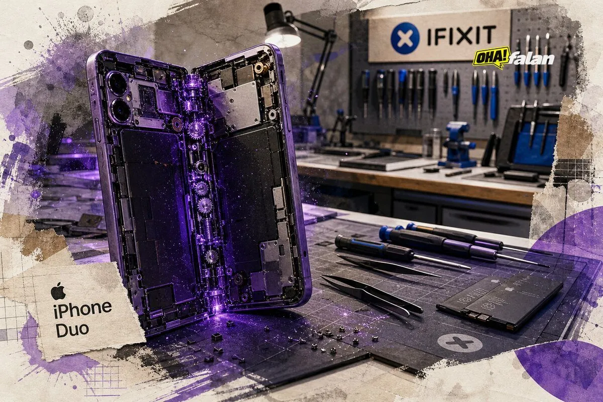 iFixit, iPhone Duo’ya katlanabilir telefonlarda en yüksek onarım puanını verdi