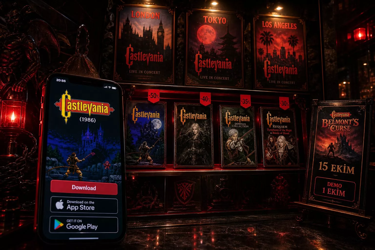 İlk Castlevania mobilde ücretsiz oldu