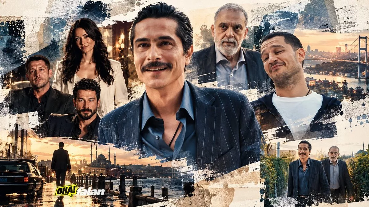İstanbul'un eski bir semtinde gece vakti, ıslak kaldırımların çevrelediği bir sokakta siyah paltolu bir adamın uzaktan görüldüğü sinematik suç draması atmosferi. Gerçekçi, yazısız ve logosuz editöryal kompozisyon.
