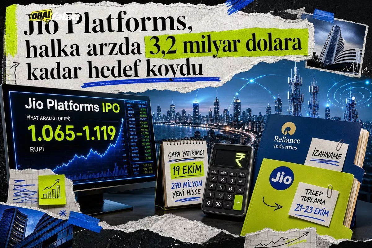 Jio Platforms, halka arzda 3,2 milyar dolara kadar hedef koydu