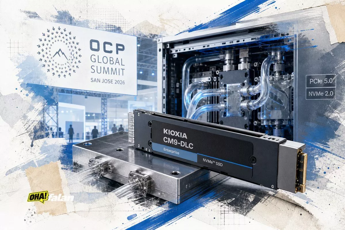 KIOXIA, CM9 kurumsal SSD’lere sıvı soğutmalı model ekledi