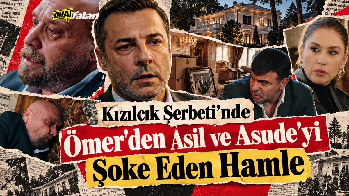 Görkemli bir köşkün karanlık ve boş salonunda taşınma kolileri, geride bırakılmış aile fotoğrafı çerçeveleri ve yarı açık bir kapı. Dramatik televizyon dizisi atmosferi.