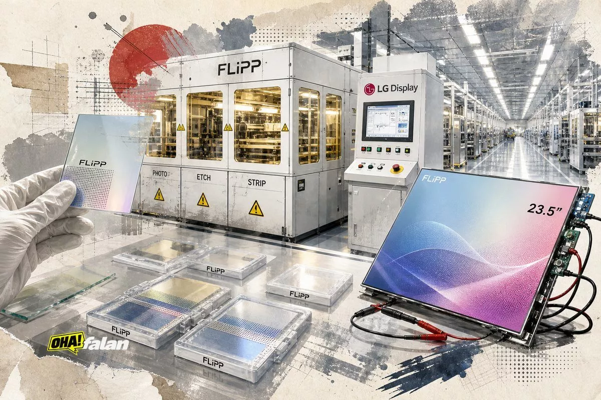 LG Display, FLiPP OLED’i önce monitör ve dizüstü bilgisayarlara getiriyor