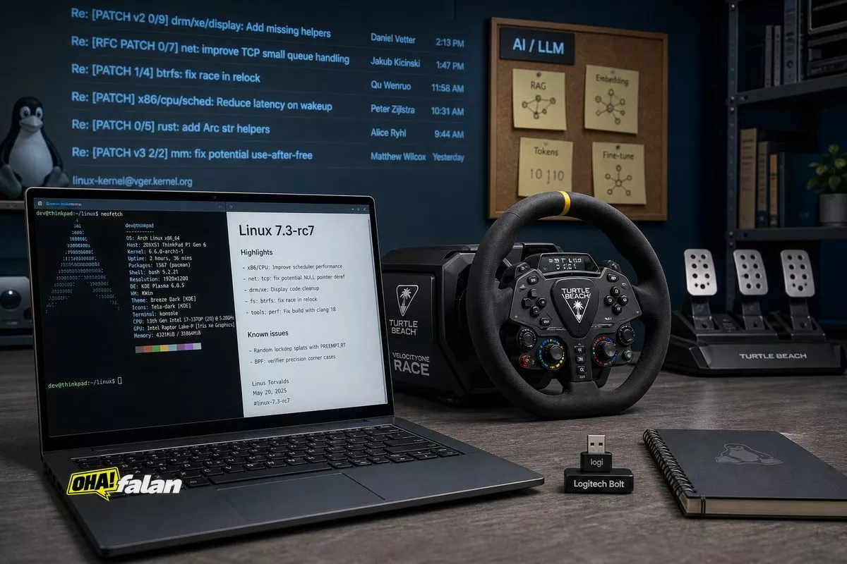 Linux 7.3-rc7 yayımlandı, kararlı sürüm iki hafta uzakta