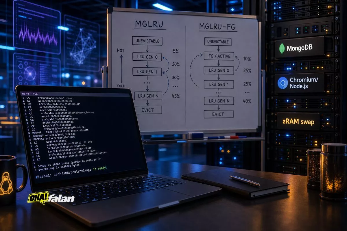 Linux için MGLRU-FG yamaları bazı testlerde hız kazandırdı