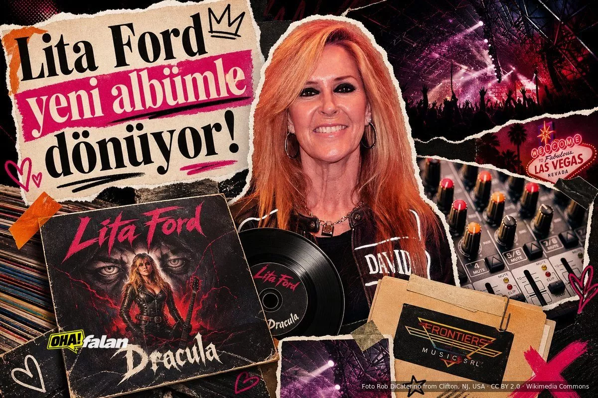 Lita Ford, Frontiers Music Srl ile anlaştı: “Dracula” 27 Ekim’de