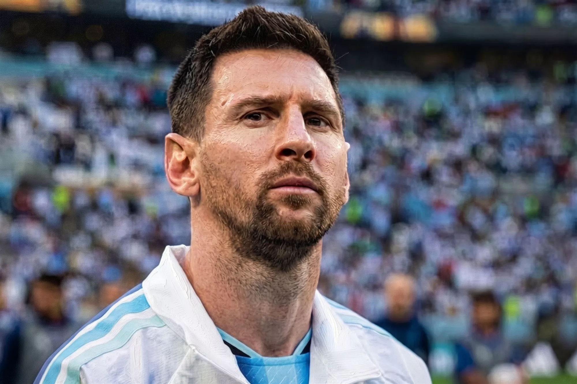 Lionel Messi ile İspanya 2. Ligi ekibi CD Eldense’yi bir araya getiren temsili haber görseli.