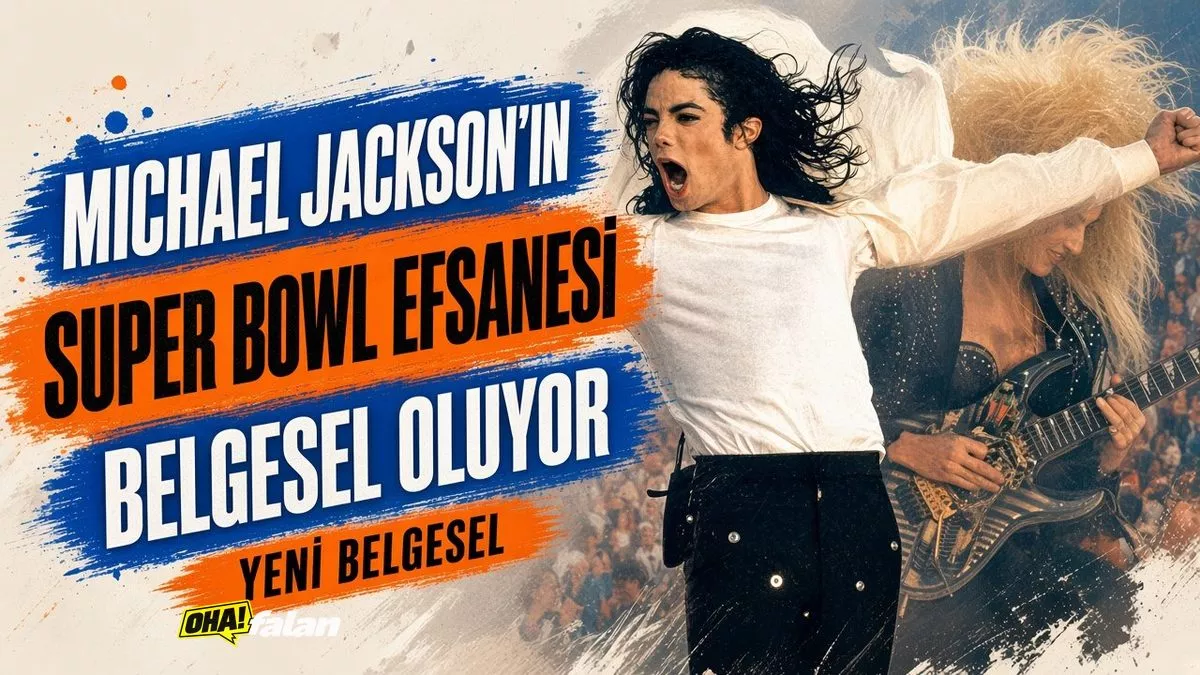 Dev bir Amerikan futbolu stadyumunda sahneye odaklanan binlerce seyirci, güçlü beyaz spot ışıkları, sahne arkasındaki dansçı silüetleri, karanlık tribünler ve sinematik konser atmosferi. Gerçek kişi yüzü, logo ve yazı bulunmuyor.