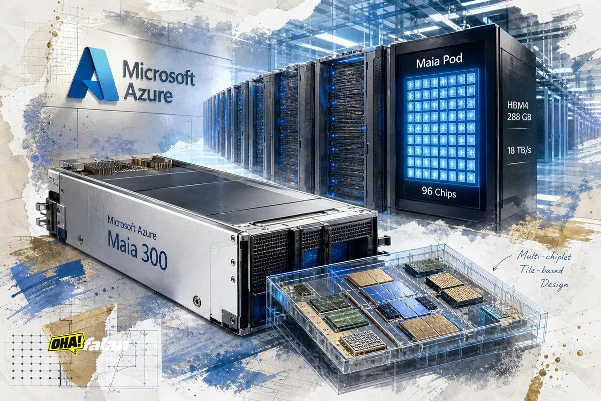 Microsoft, Azure için Maia 300 işlemcisini duyurdu