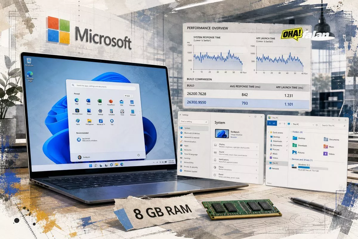 Microsoft: Windows 11’in tepkiselliği yüzde 20’ye kadar arttı