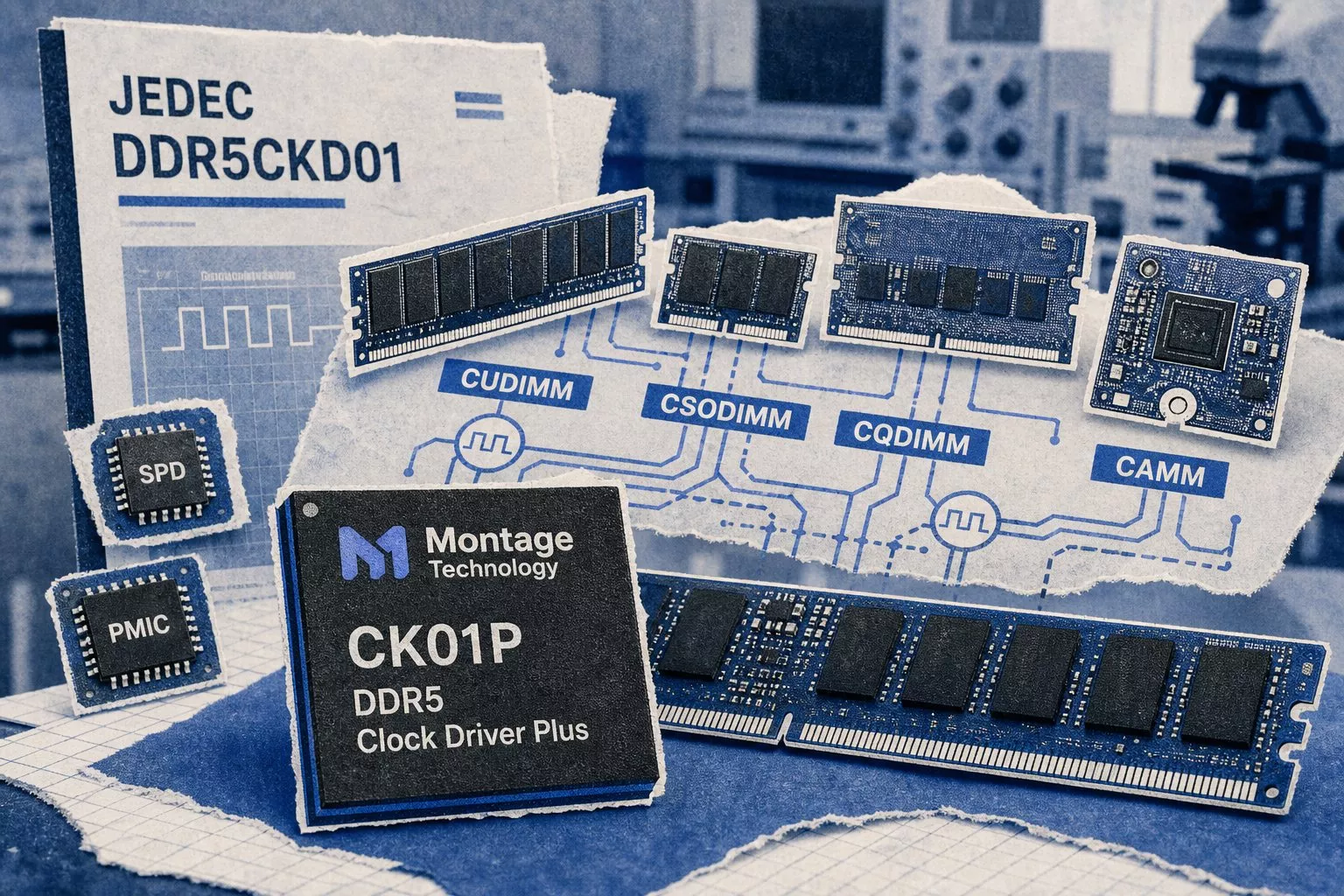 Montage, DDR5-9200 saat sürücüsü CK01P için seri üretime geçti