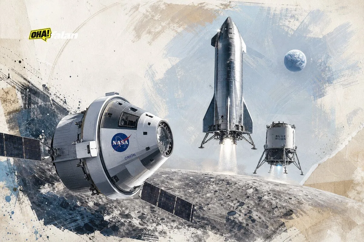 NASA, Artemis iniş planını güncelledi, Orion alçak Ay yörüngesine ulaşacak