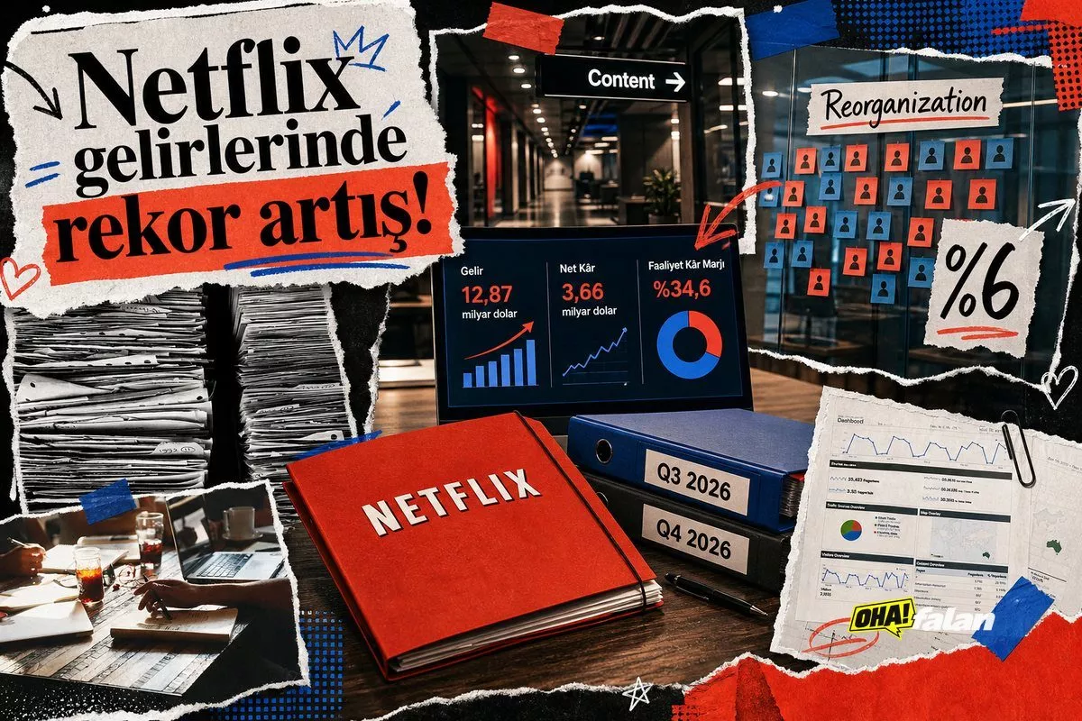 Netflix, 2026 üçüncü çeyrekte 12,87 milyar dolar gelir açıkladı
