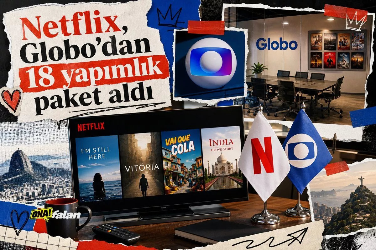 Netflix, Globo’dan 18 yapımlık paket aldı