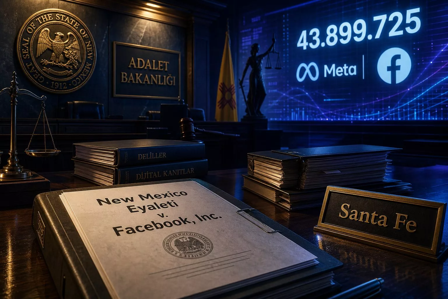 New Mexico jürisi Facebook’u 43.899.725 ihlalden sorumlu buldu