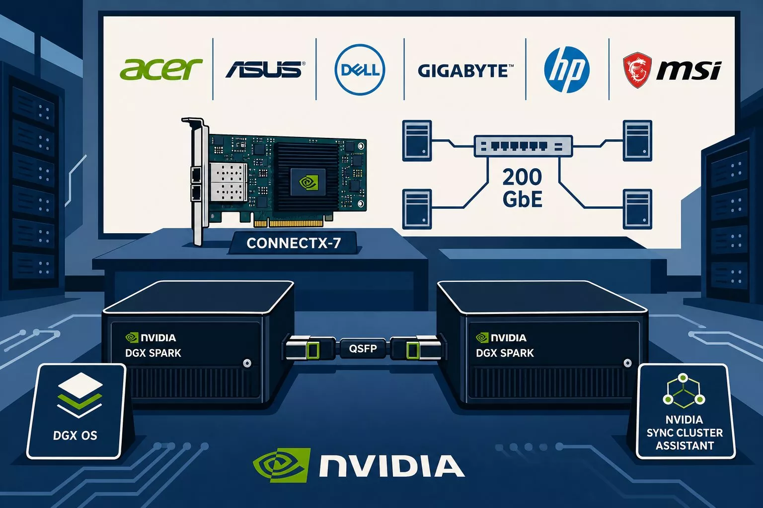 NVIDIA, DGX Spark 64 GB masaüstü sistemi duyurdu