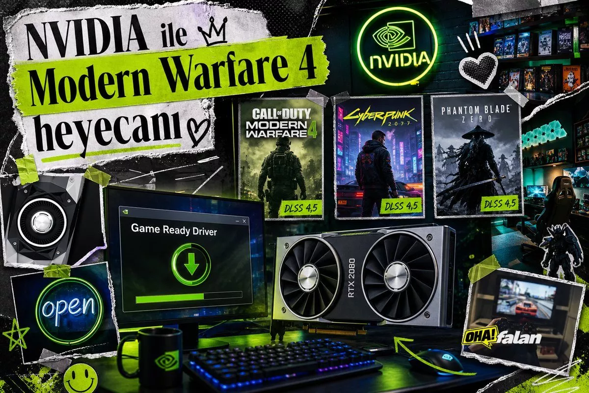 NVIDIA: Modern Warfare 4 ve Cyberpunk 2077’ye DLSS 4,5 geliyor