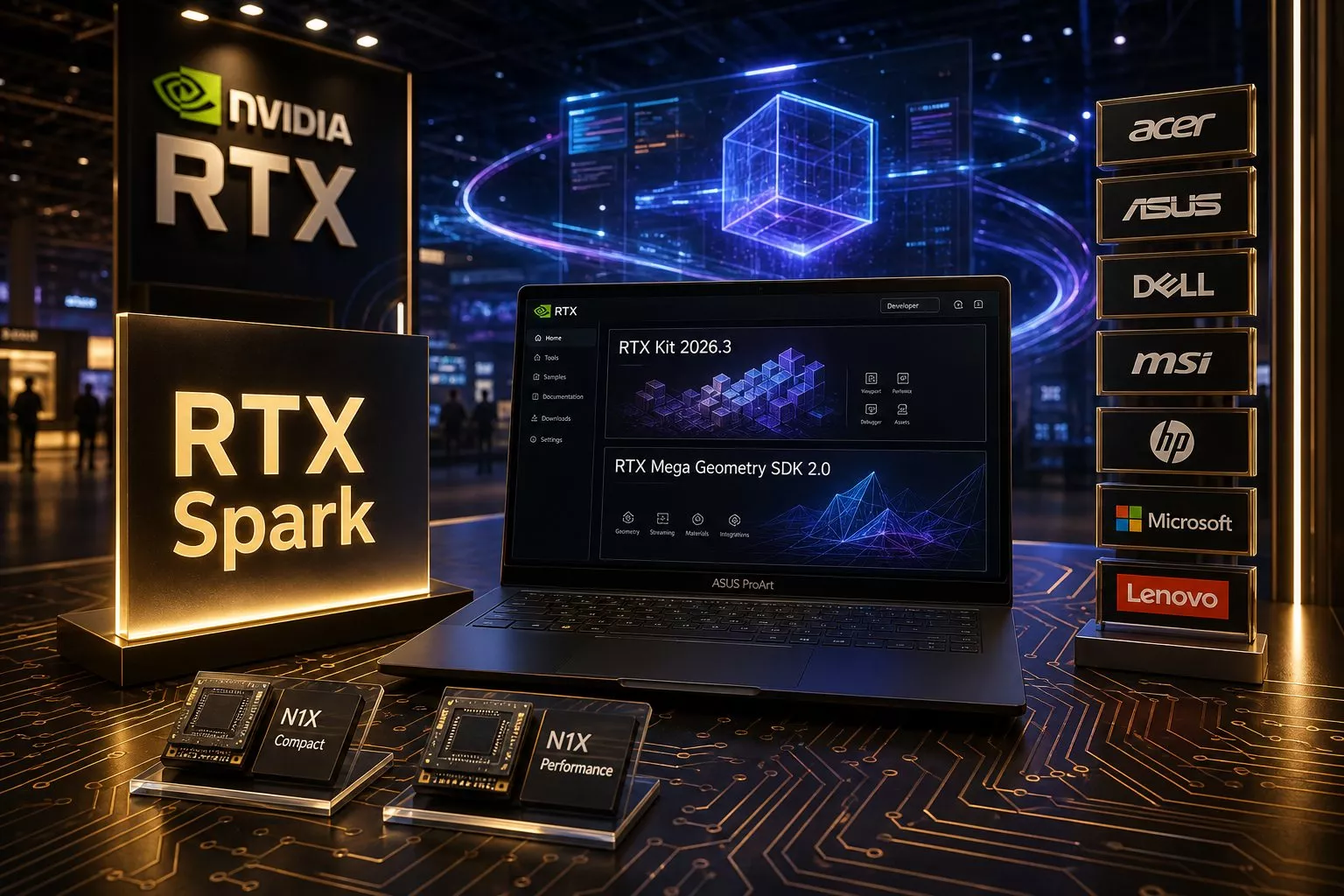 NVIDIA RTX Spark için 7 Ekim tarihi doğrulandı
