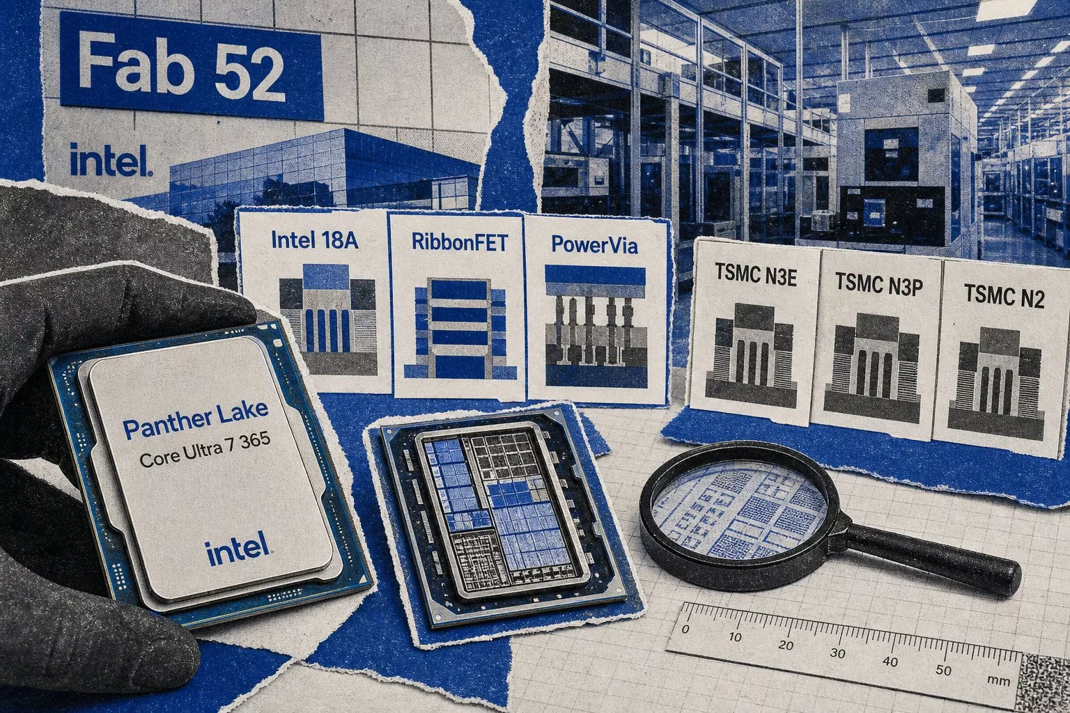 Panther Lake sökümü: Intel 18A, TSMC N3E’ye yakın