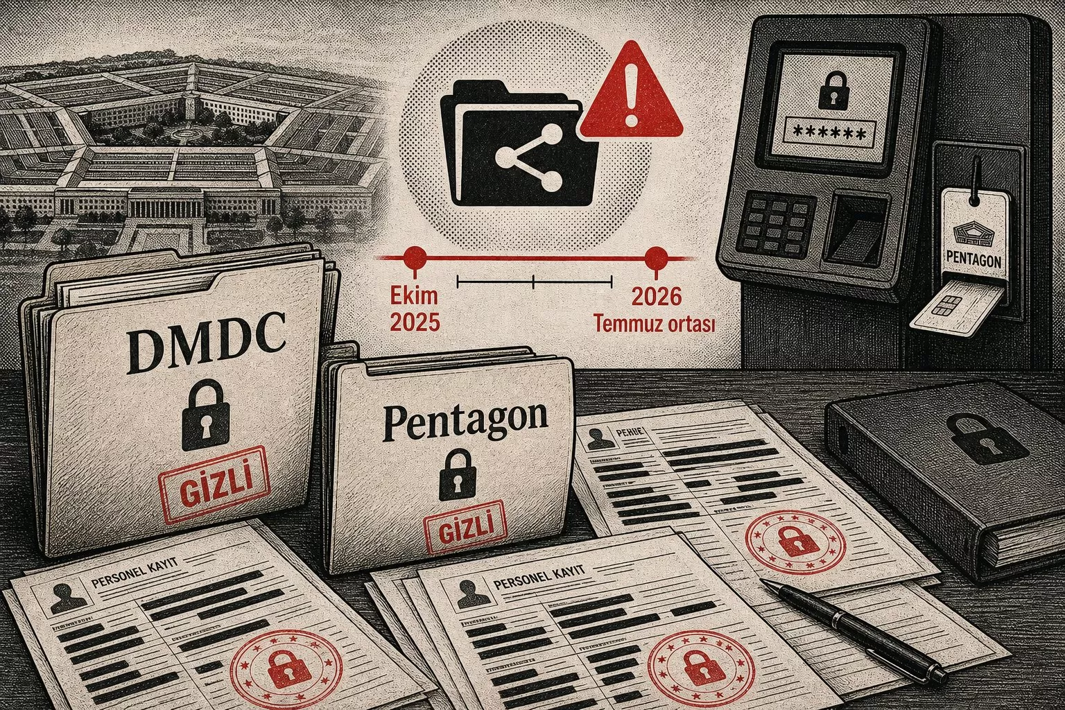 Pentagon personel kayıtlarında 2,8 milyon kişiyi etkileyen ihlal