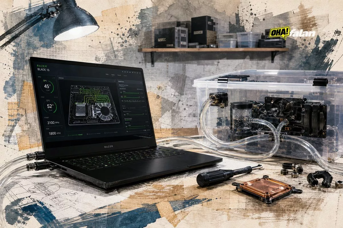 Razer Blade 16, saklama kasalı sıvı soğutmayla çalıştırıldı