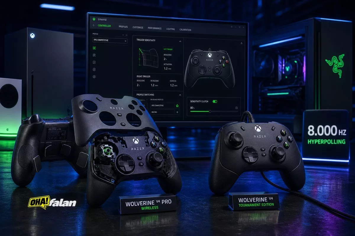 Razer Wolverine V4 serisi duyuruldu