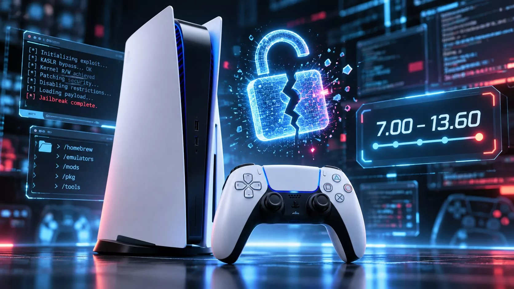 Relapse jailbreak, PS5’te 7.00-13.60 sürümlerini hedefliyor