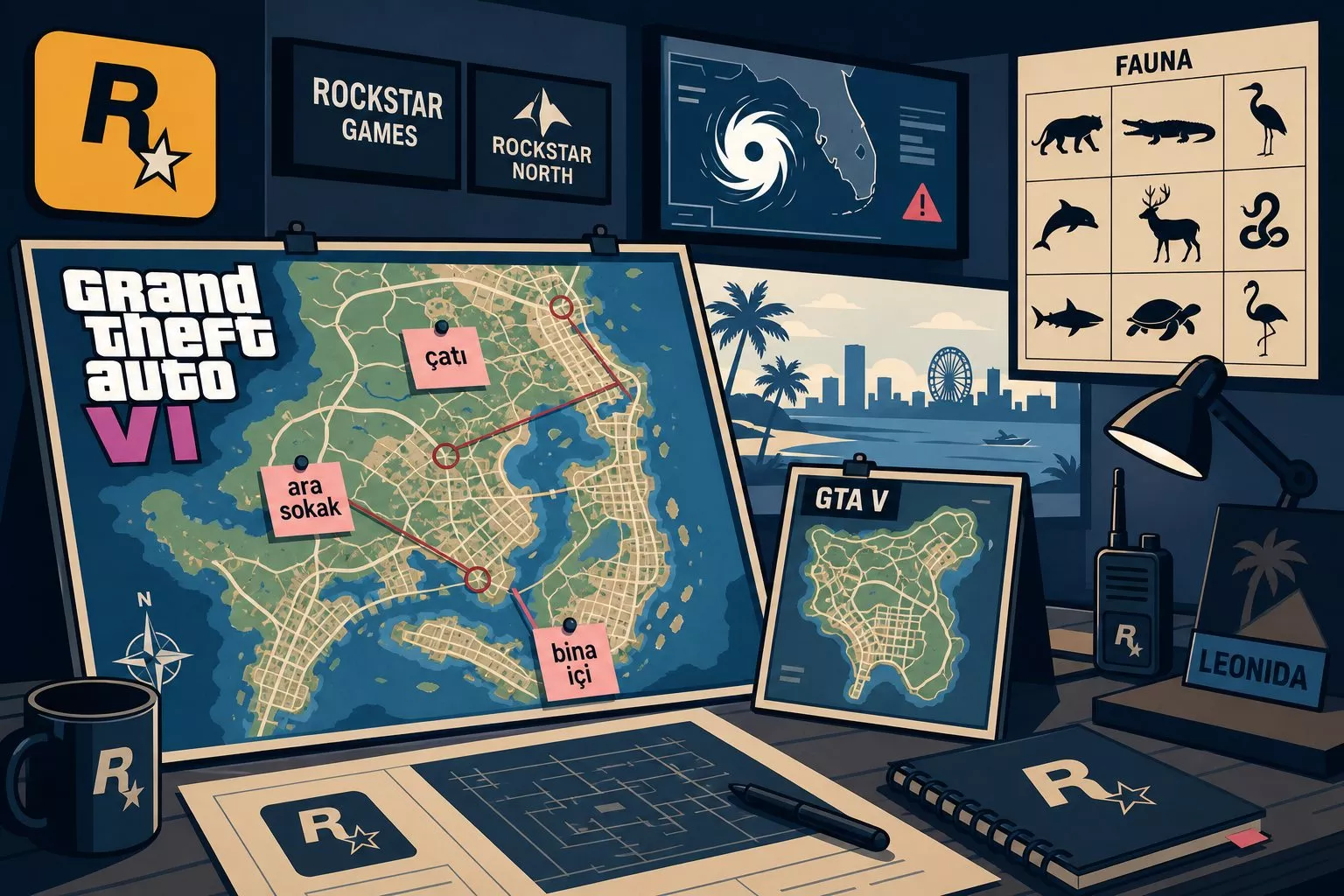 Rockstar: GTA 6 haritası GTA 5’in iki katı