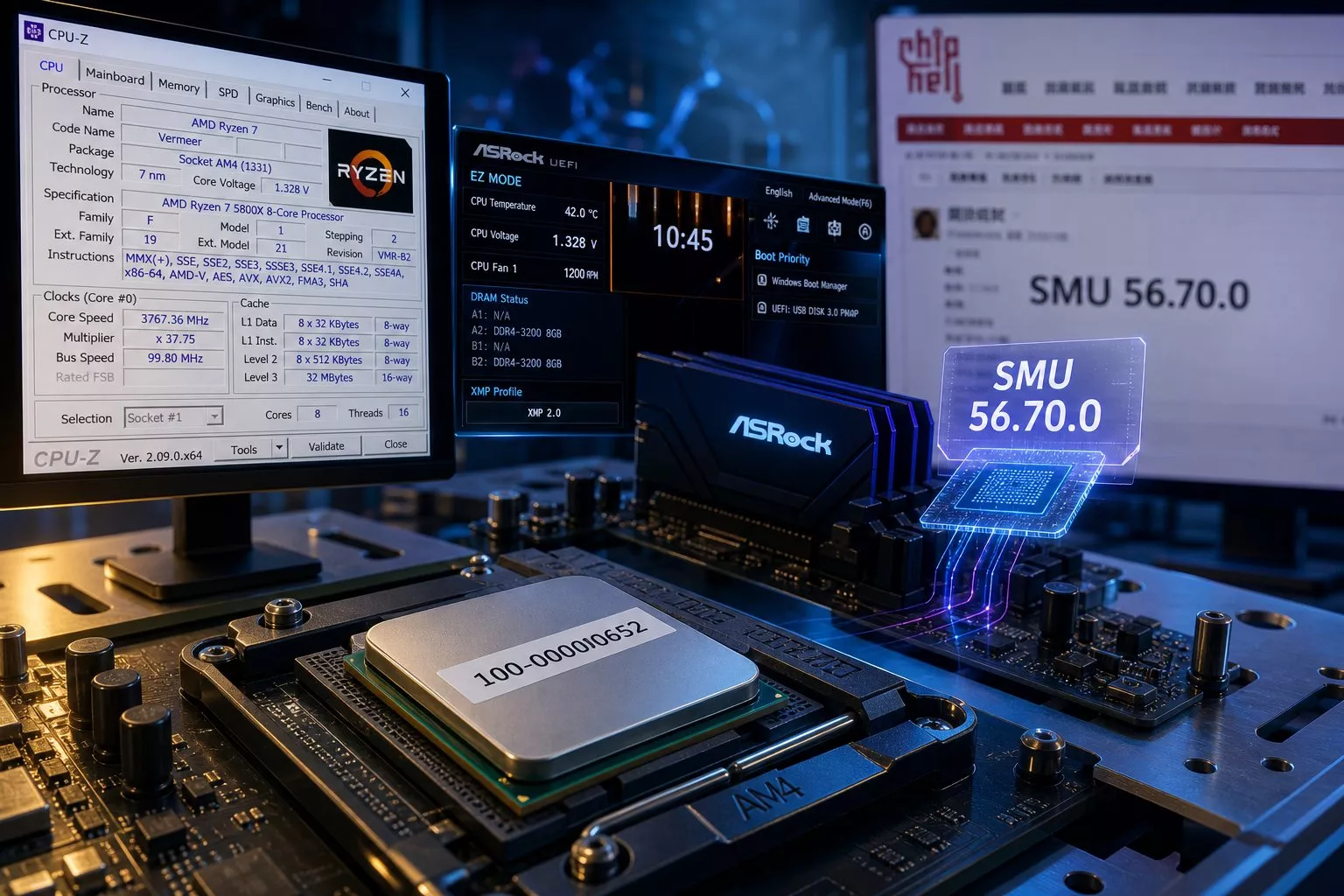 Ryzen 9 5900X3D mühendislik örneği ortaya çıktı