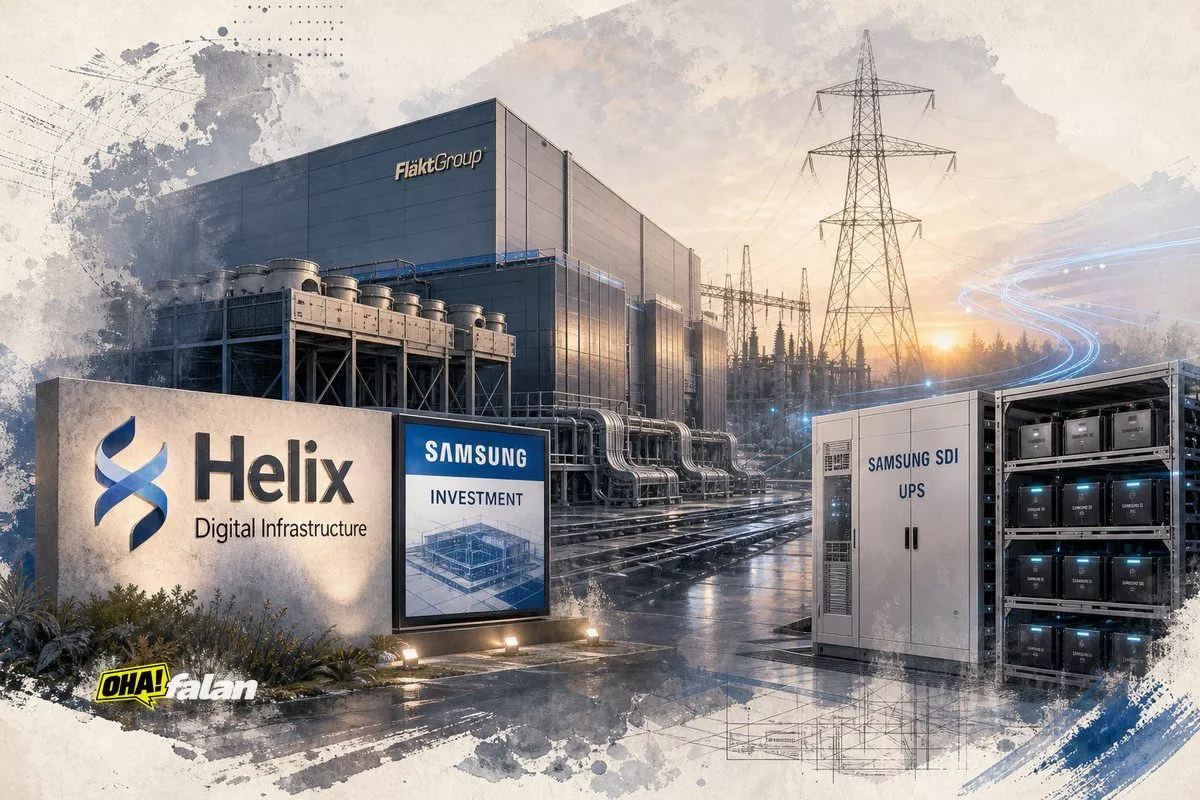 Samsung, Helix veri merkezi girişimine 1 milyar dolar taahhüt etti