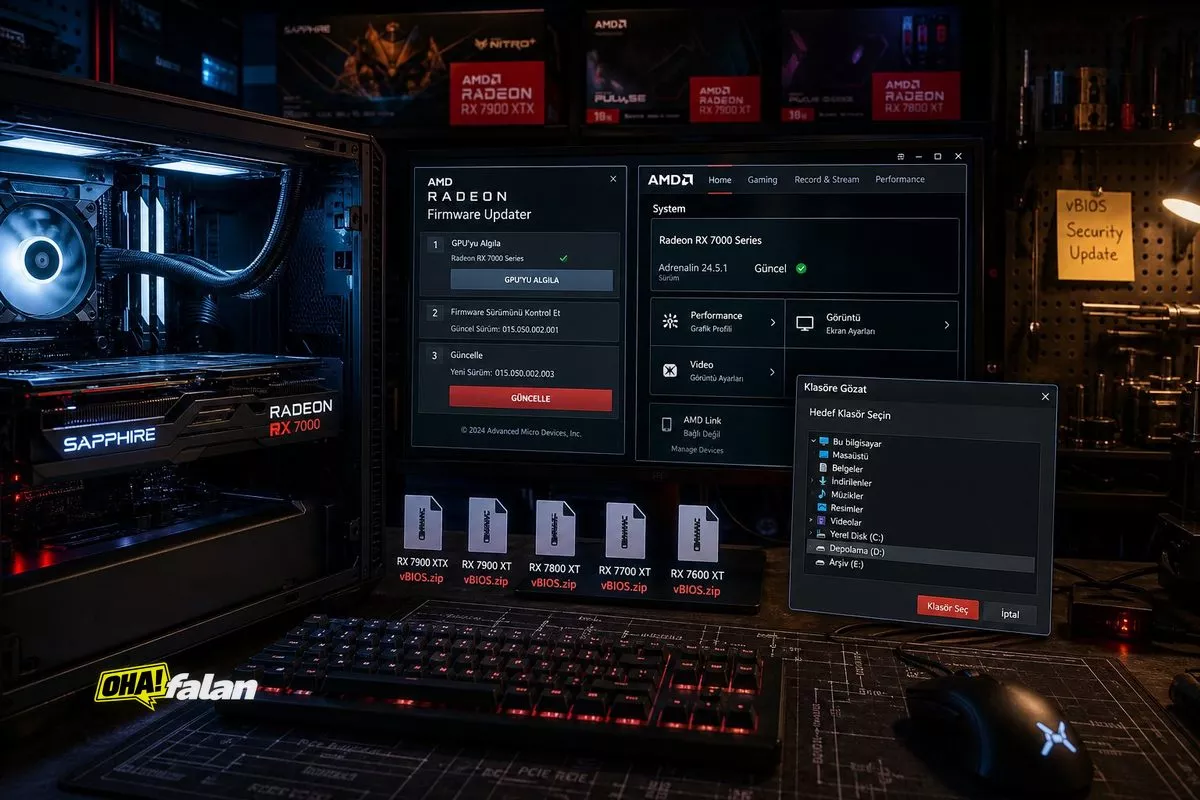 Sapphire, Radeon RX 7000 için vBIOS güvenlik güncellemesi yayımladı
