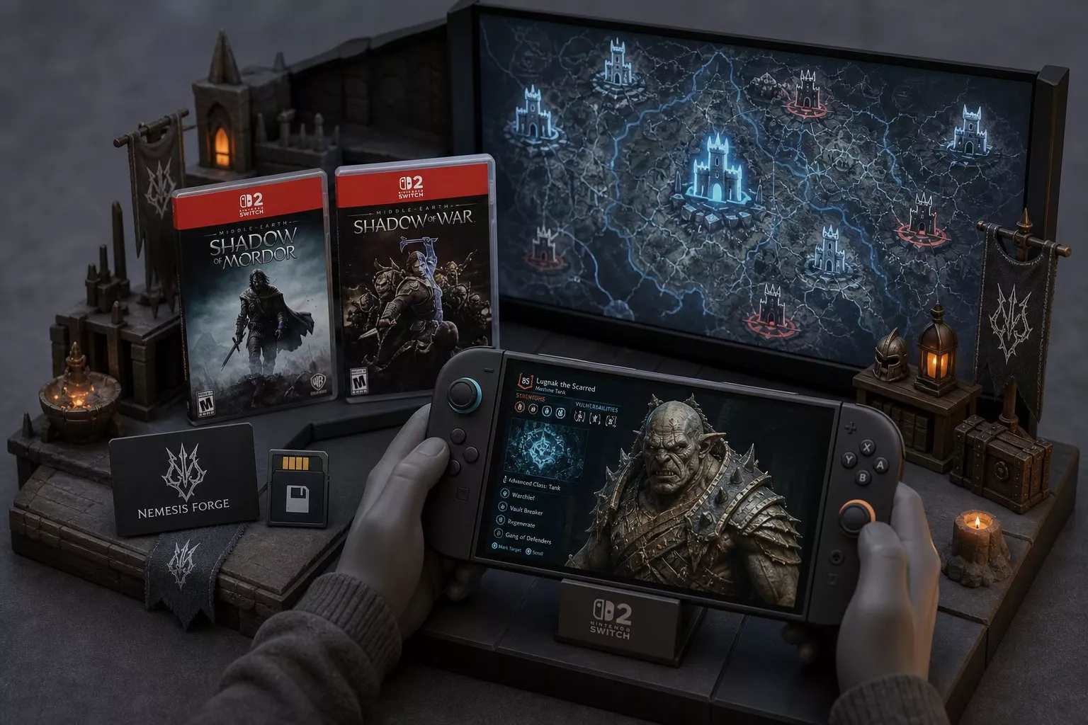 Shadow of Mordor ve Shadow of War, Switch 2’de Nemesis Forge ile çıktı