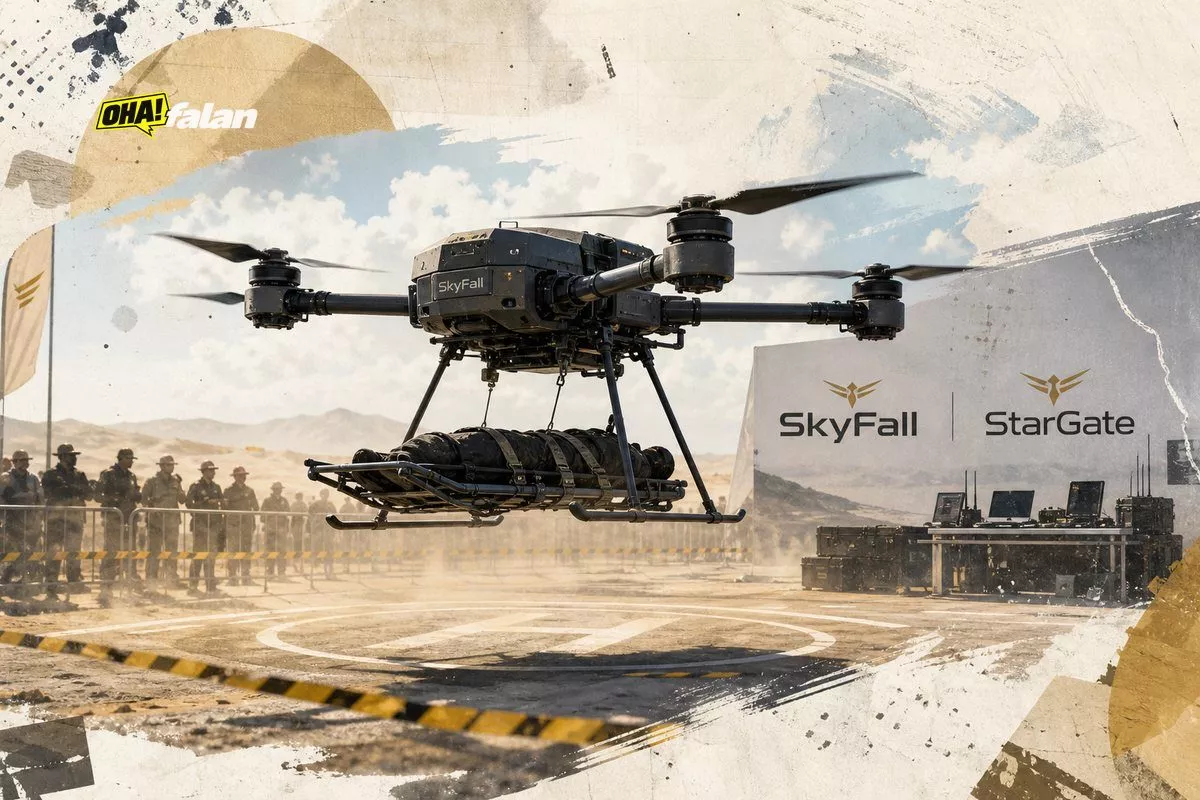 SkyFall, StarGate tıbbi tahliye dronunu tanıttı