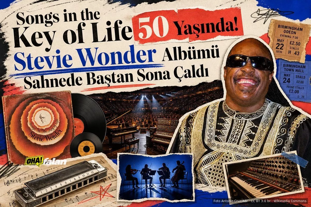 Songs in the Key of Life 50 Yaşında! Stevie Wonder Albümü Sahnede Baştan Sona Çaldı