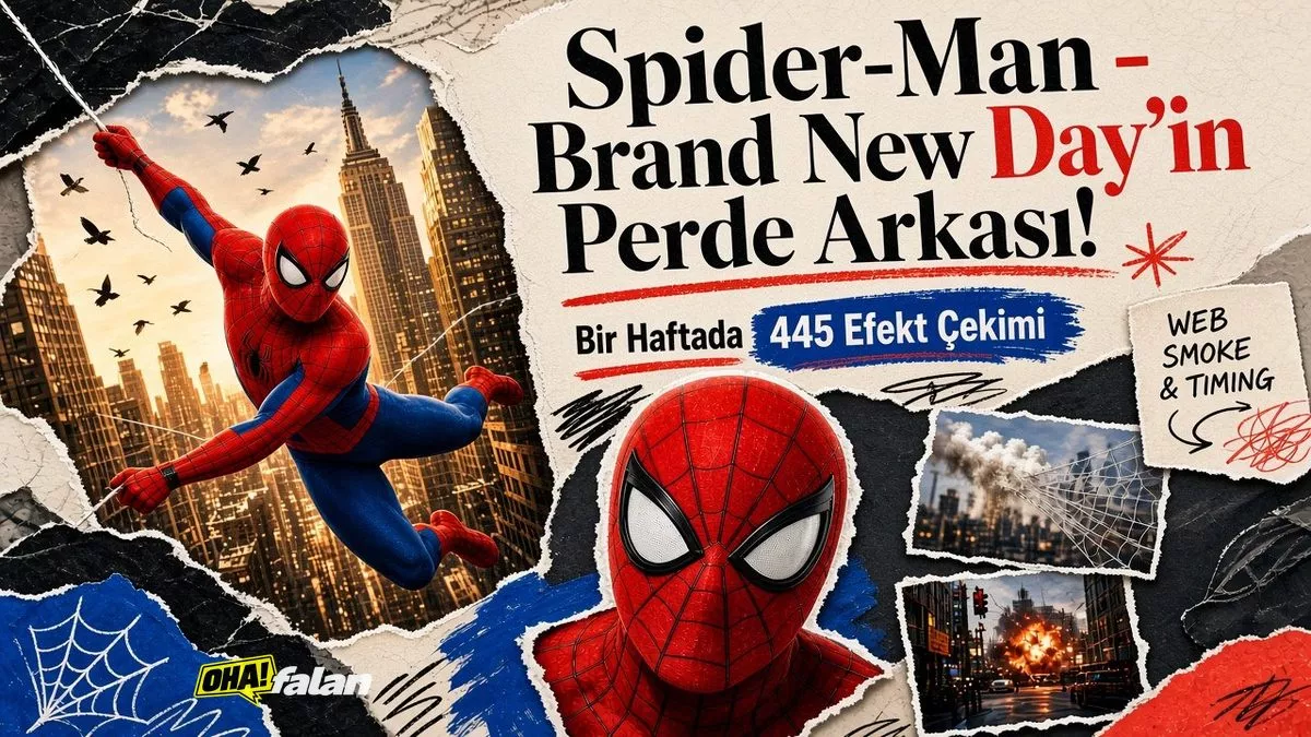 Spider-Man - Brand New Day'in Perde Arkası! Bir Haftada 445 Efekt Çekimi